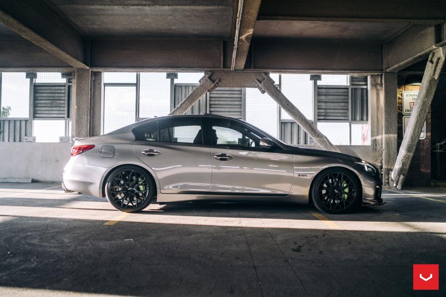  Infiniti Q50S on Vossen Wheels (HF-2) 2018 года  (фото 34 из 45)